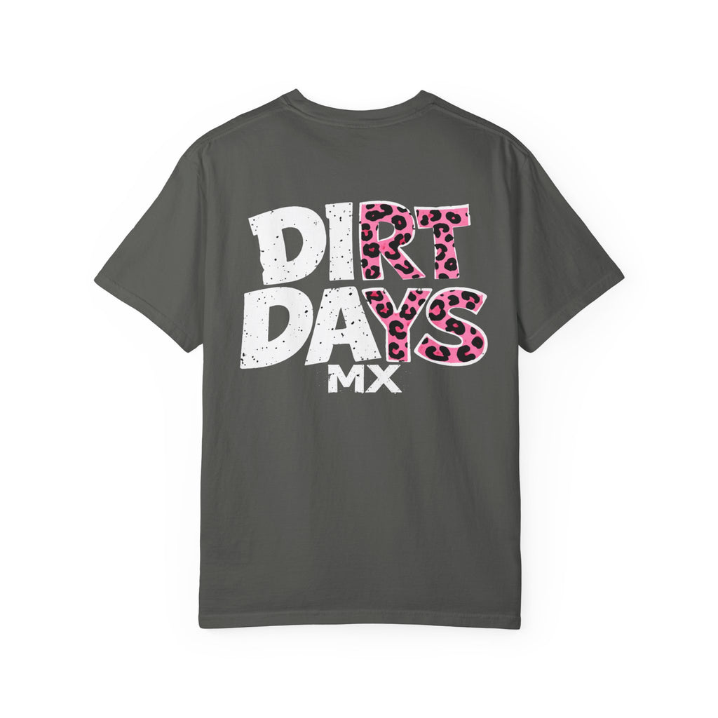 Dirt Days MX Leopard Logo Tee (multi color)