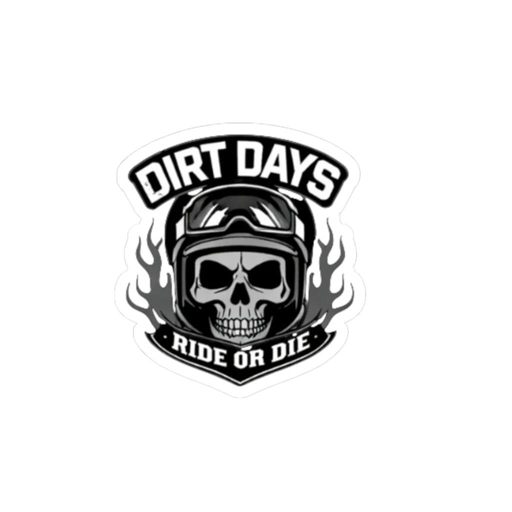 Skull dirtdays sticker