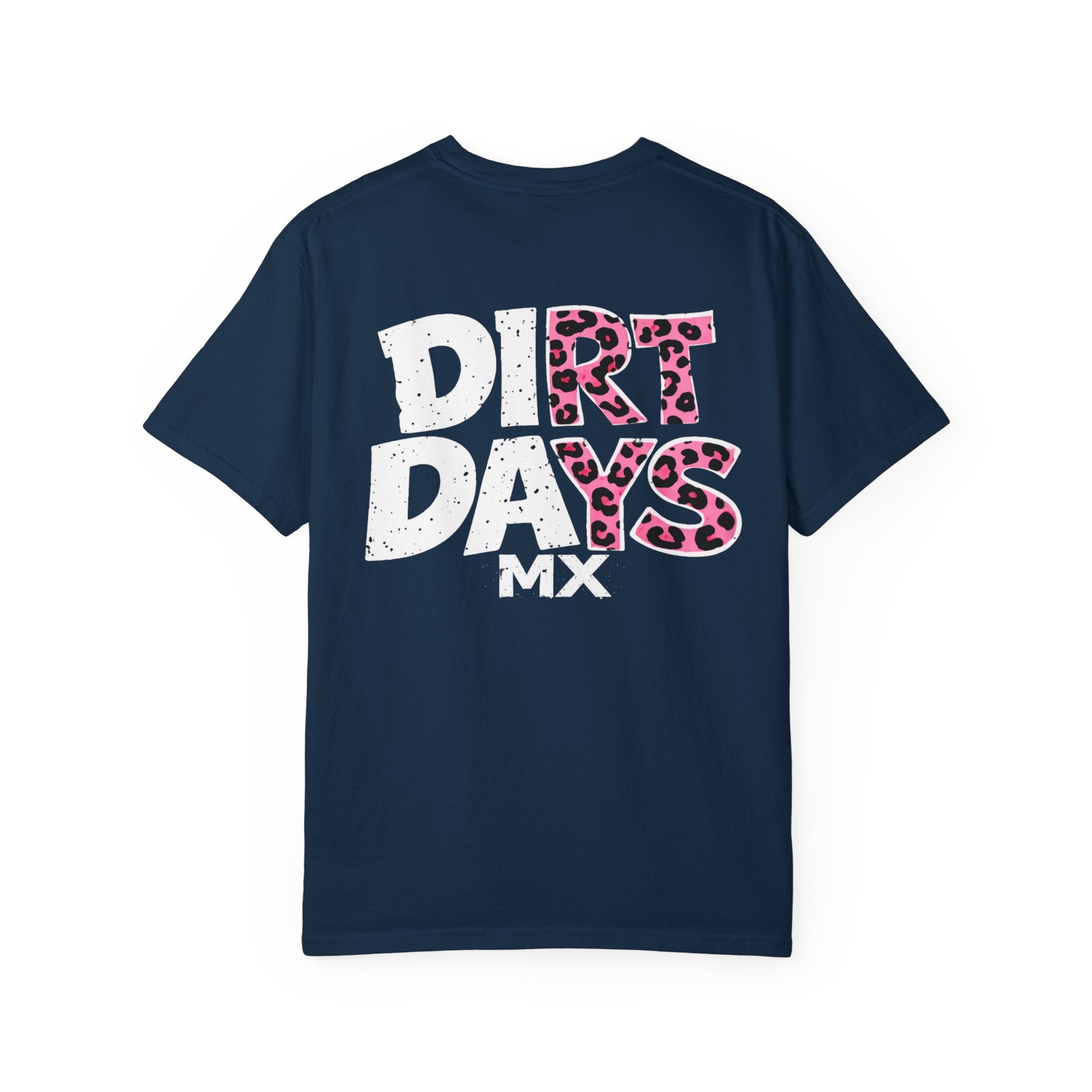 Dirt Days MX Leopard Logo Tee (multi color)