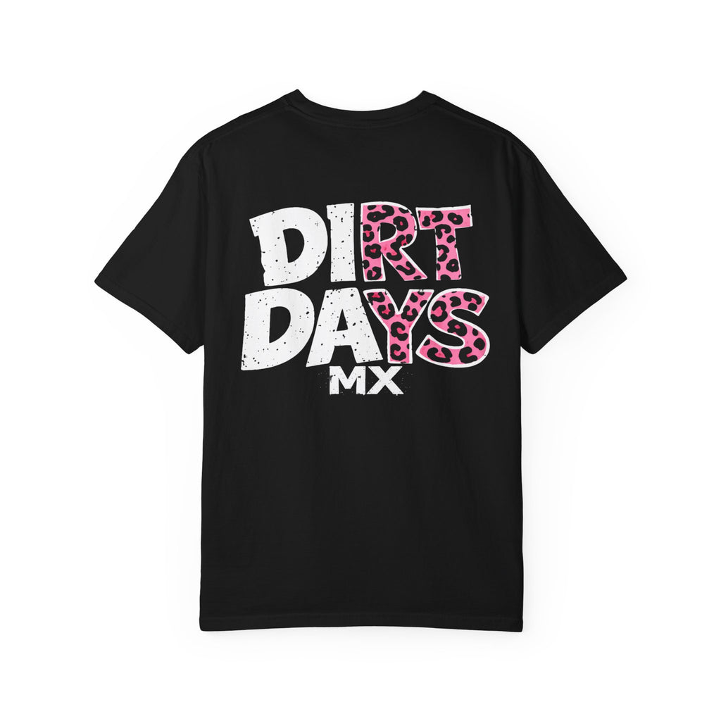 Dirt Days MX Leopard Logo Tee (multi color)