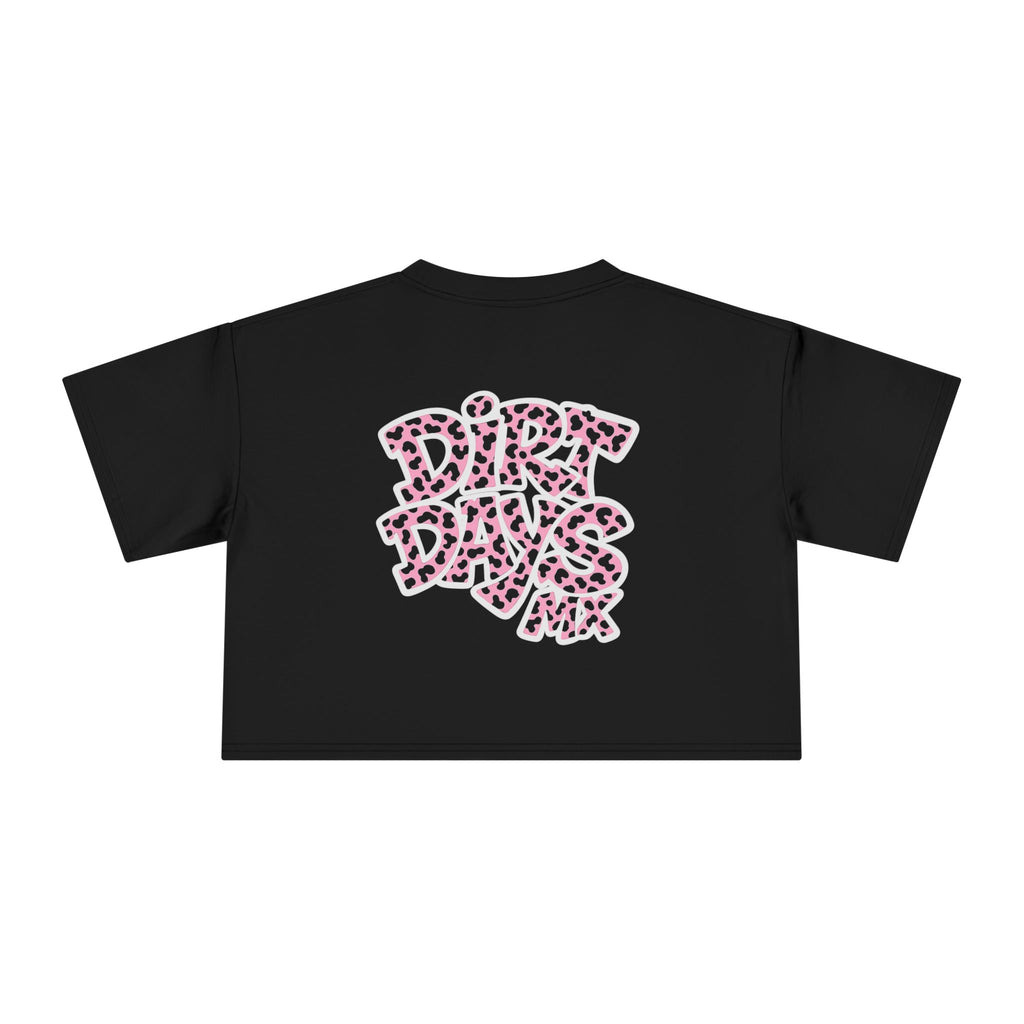 Women's dirtdays cheetah Cropped shirt (multi color)
