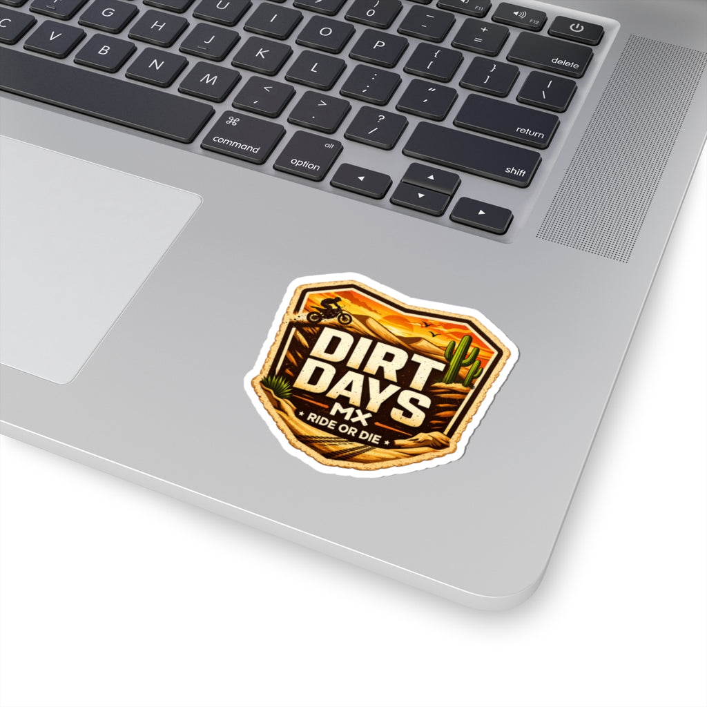 Sand dunns dirtdays sticker
